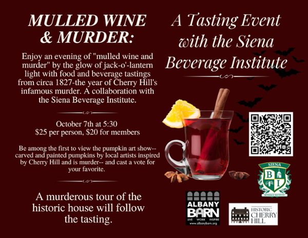 Mulled Wine and Murder Tour at Cherry Hill